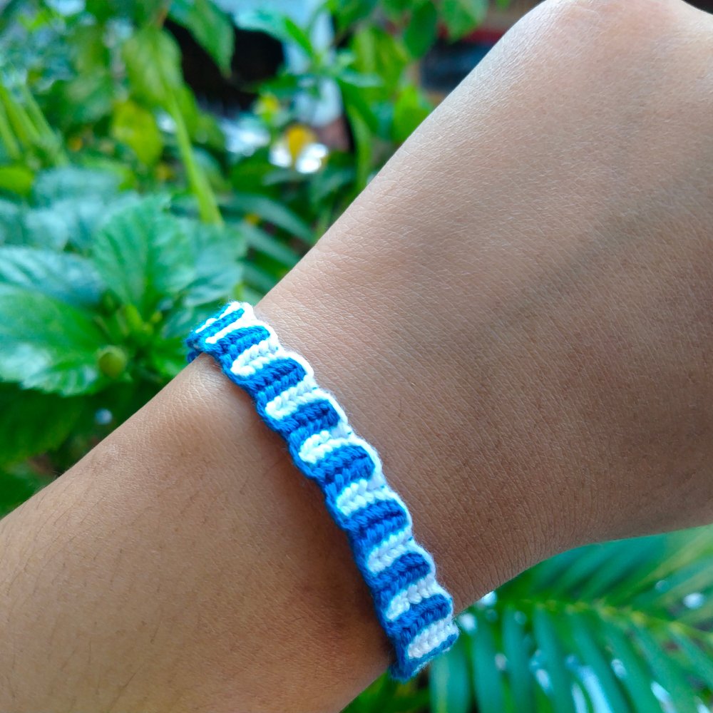 Blue Watermelon Bracelet - Kreate- Bangles & Bracelets