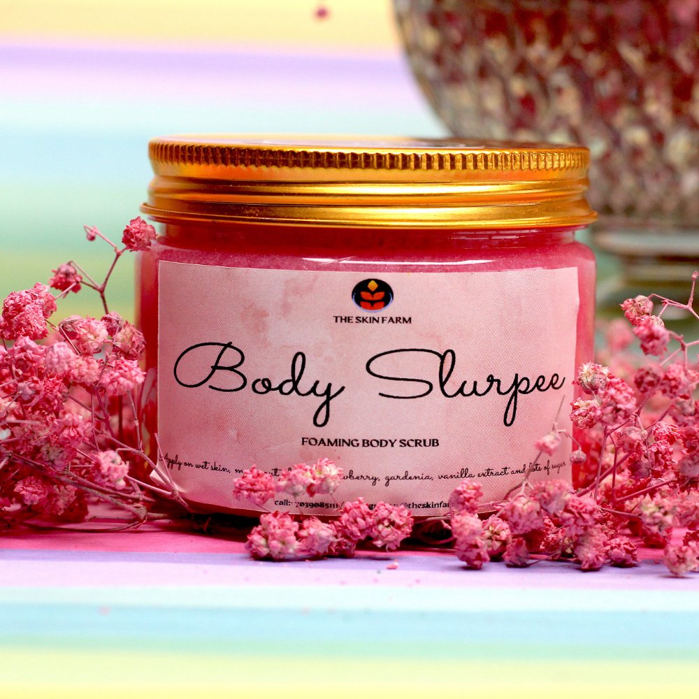 Body Slurpees (Foaming Body Scrub) - 100g - Kreate- Scrubs