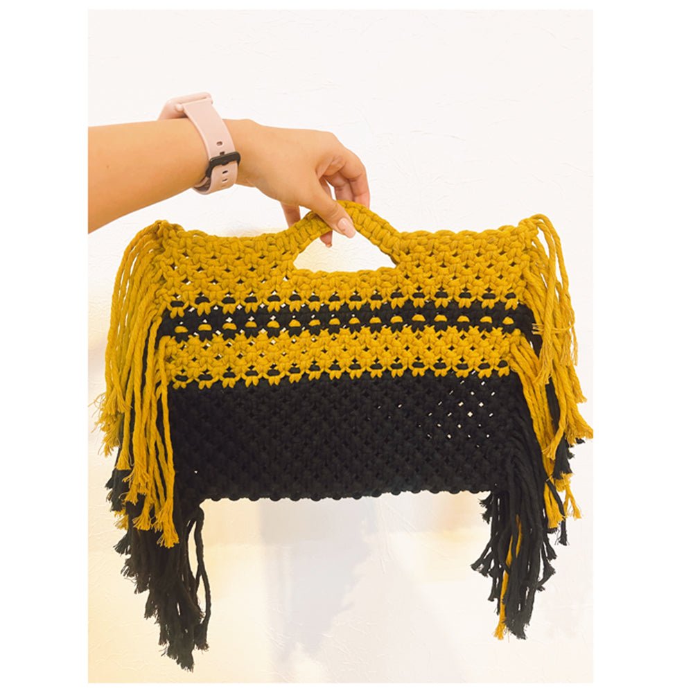 Boho Fringe Eco-friendly Handbag - Kreate- Purse & Handbags