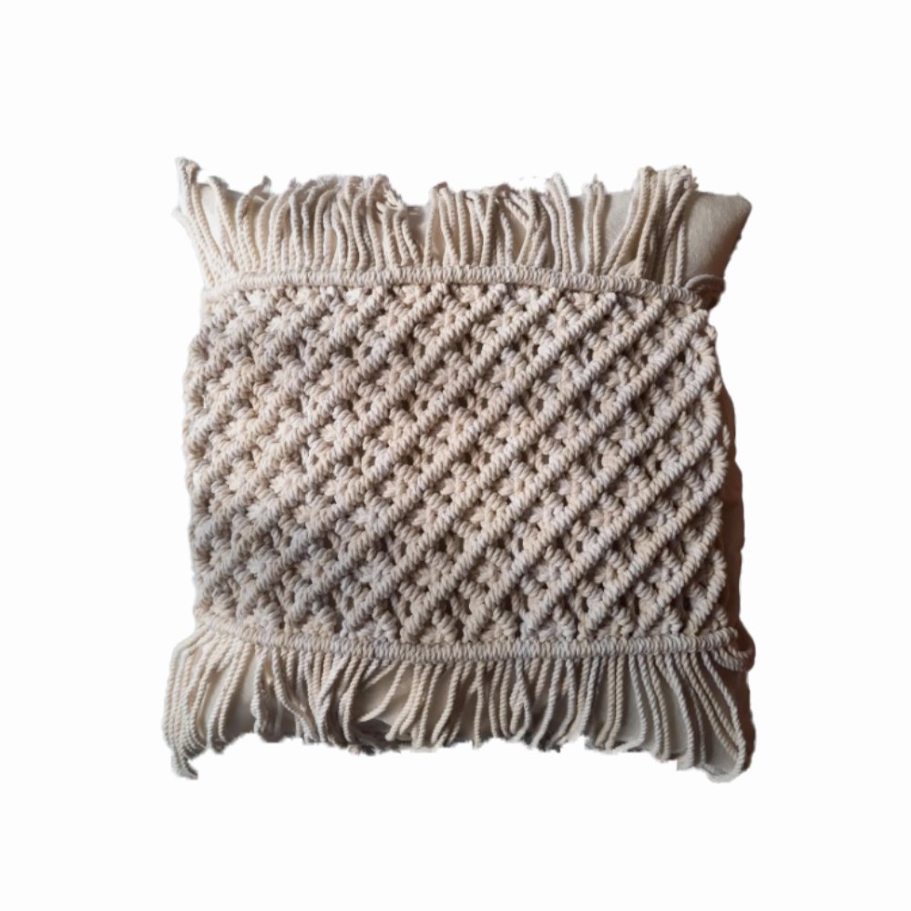 
                  
                    BoHo Macrame Cushion Cover - Kreate- Cushions & Covers
                  
                