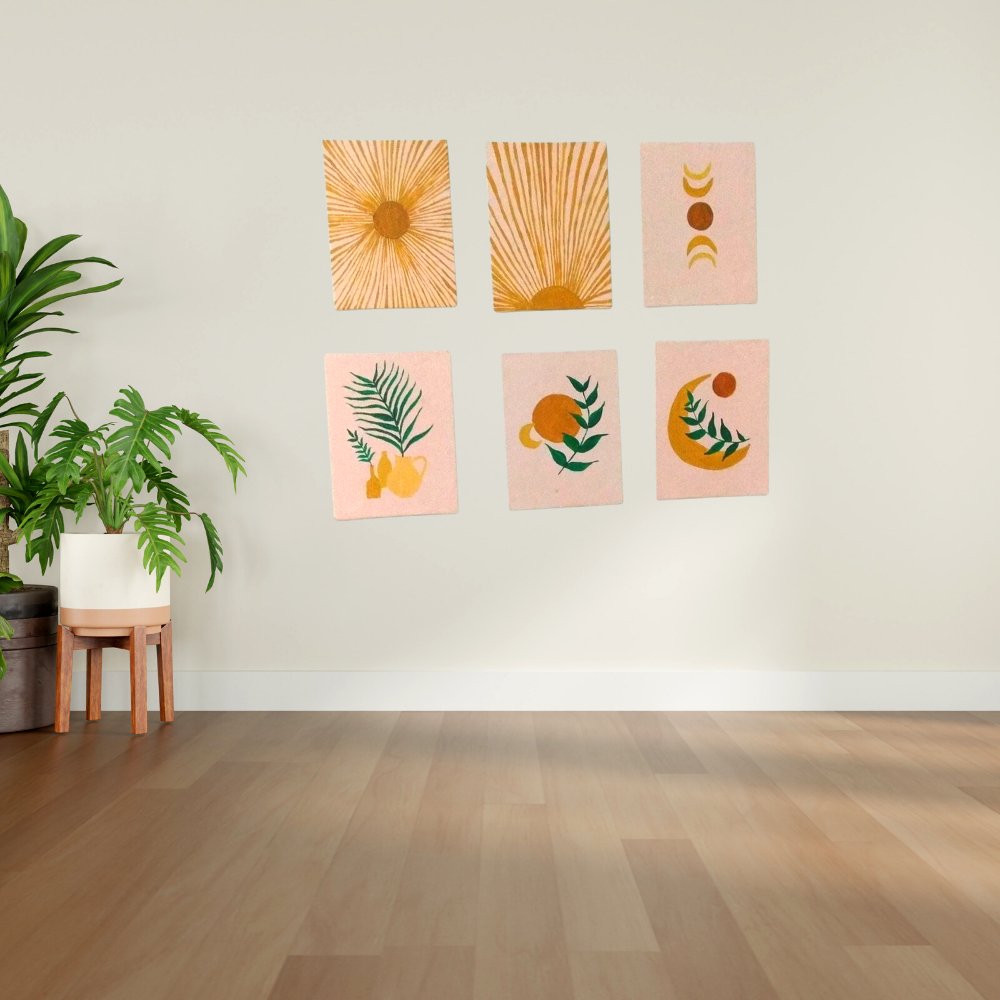 Boho Paintings (Set of 6) - Kreate- Painting