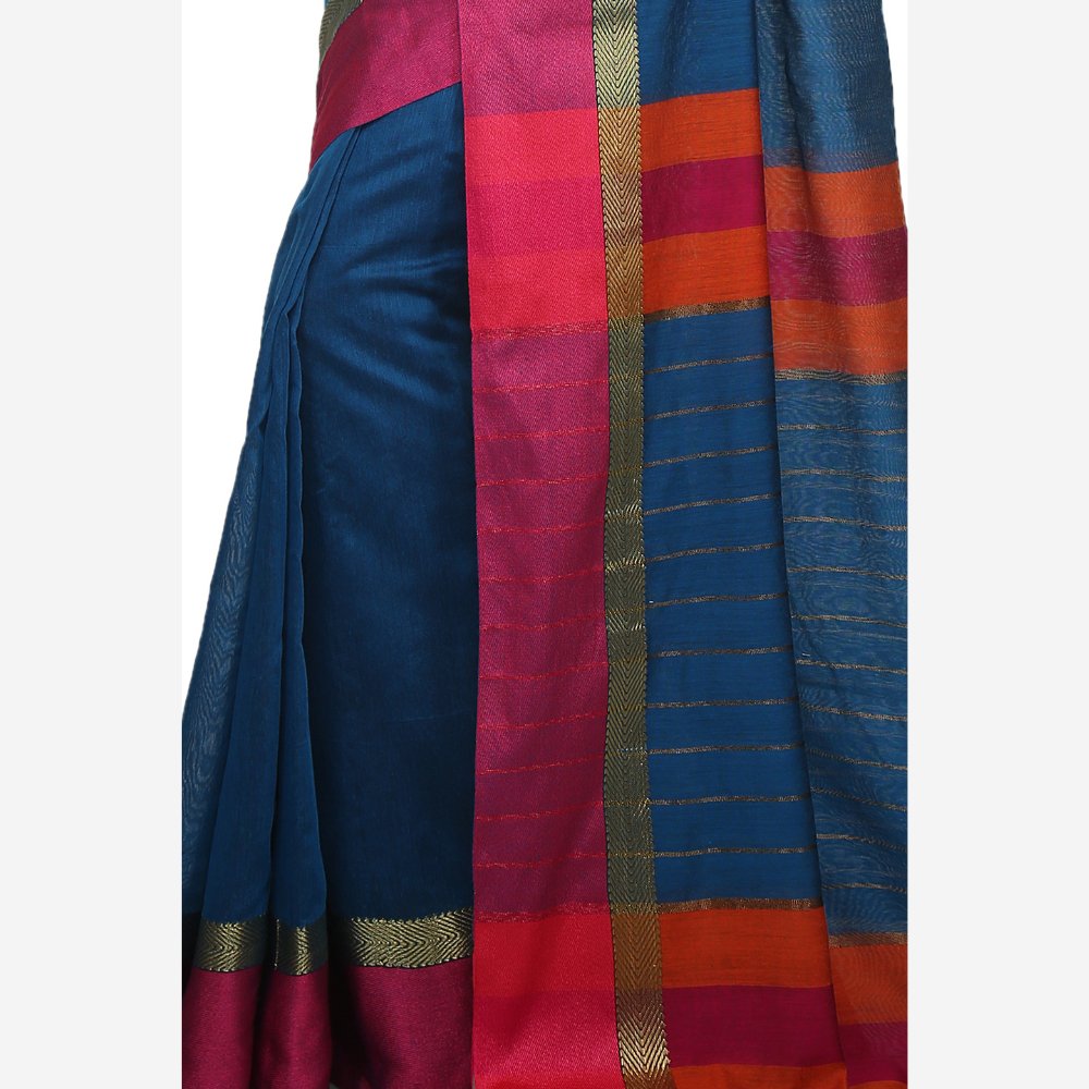 
                  
                    Bollywood Cotton Blend Handloom Saree - Kreate- Sarees & Blouses
                  
                