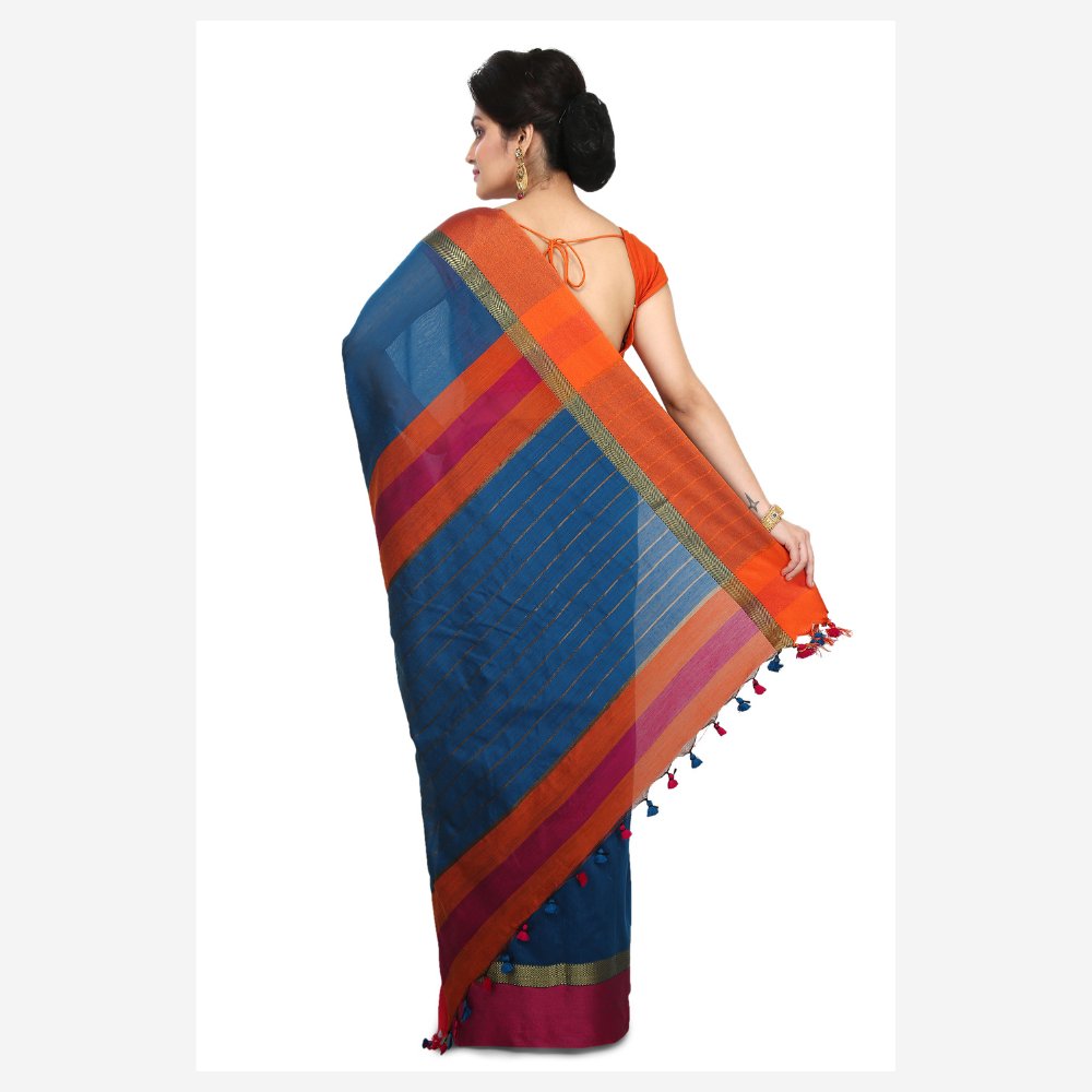 
                  
                    Bollywood Cotton Blend Handloom Saree - Kreate- Sarees & Blouses
                  
                