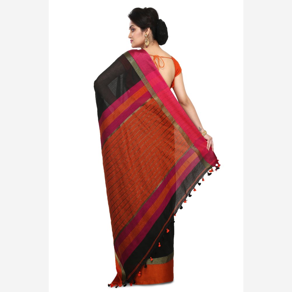 
                  
                    Bollywood Cotton Blend Handloom Saree - Kreate- Sarees & Blouses
                  
                