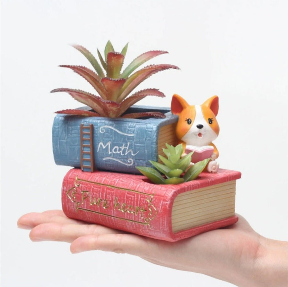 
                  
                    Book Planter & Pot - Kreate- Planters & Pots
                  
                