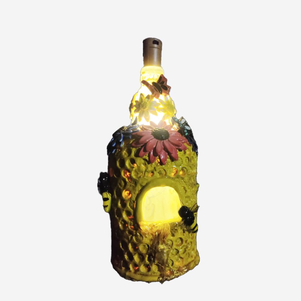 
                  
                    Bottle Lamp - Kreate- Table Decor
                  
                