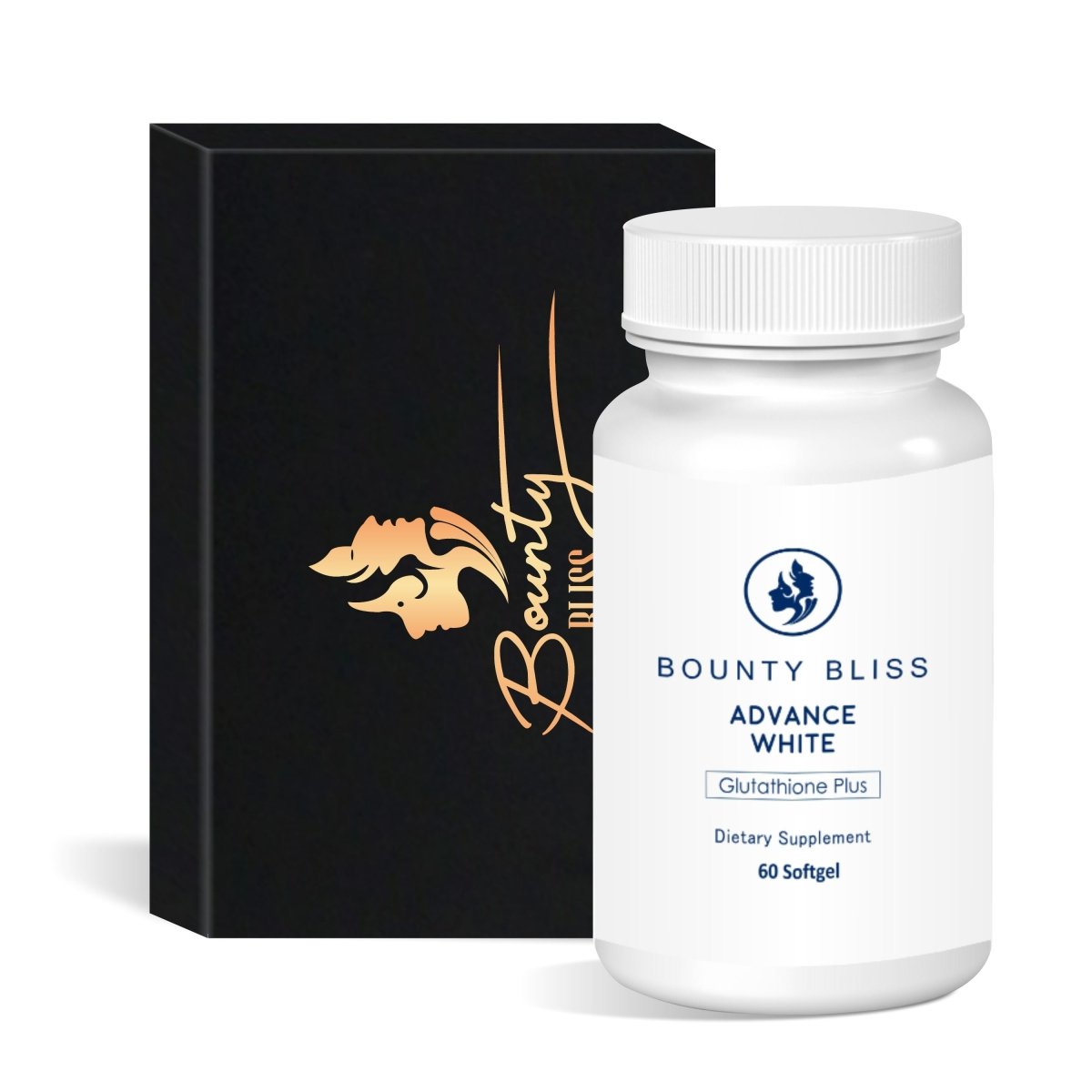 
                  
                    Bounty Bliss Advance White Glutathione Plus 60 Softgels - Kreate- Skincare
                  
                