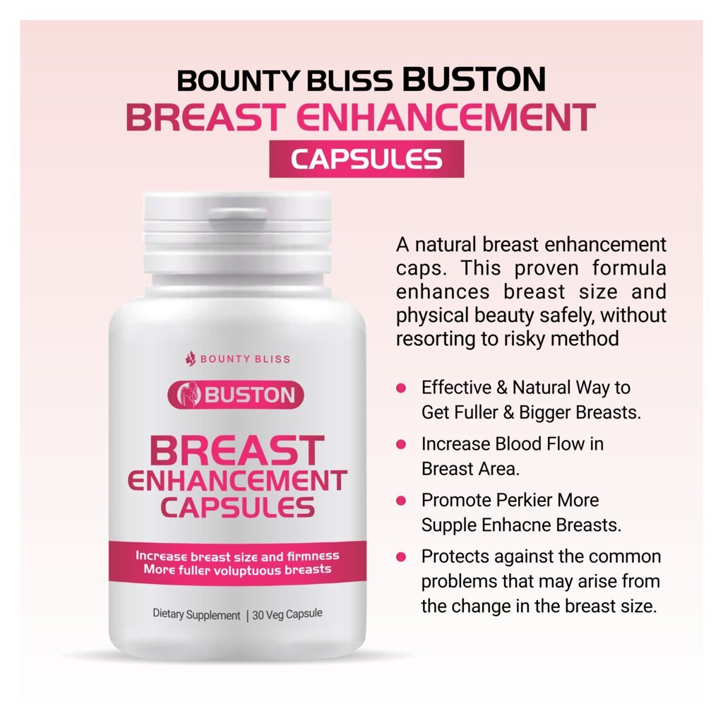 
                  
                    Bounty Bliss Breast Enhancement Capsules - Kreate- Women Hygiene
                  
                