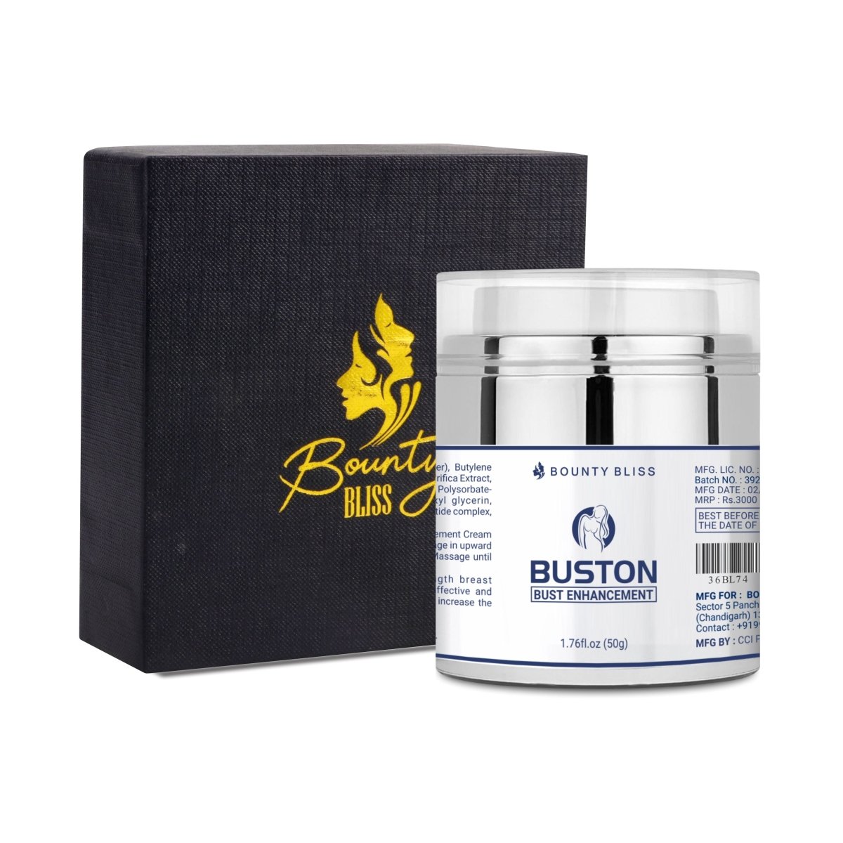 Bounty Bliss BUSTON Breast Enlargement Cream - Kreate- Women Hygiene