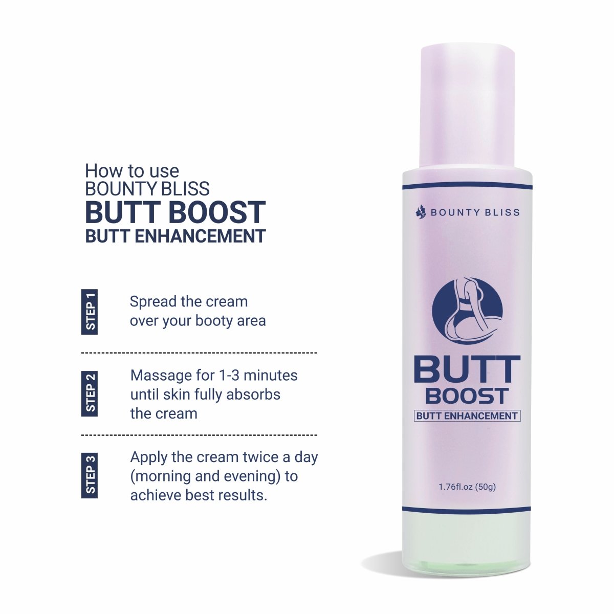 
                  
                    Bounty Bliss Butt Boost Enlargement Cream - Kreate- Women Hygiene
                  
                