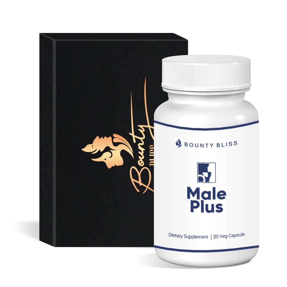 
                  
                    Bounty Bliss Male Plus 30 Capsules - Kreate- Men Hygiene
                  
                