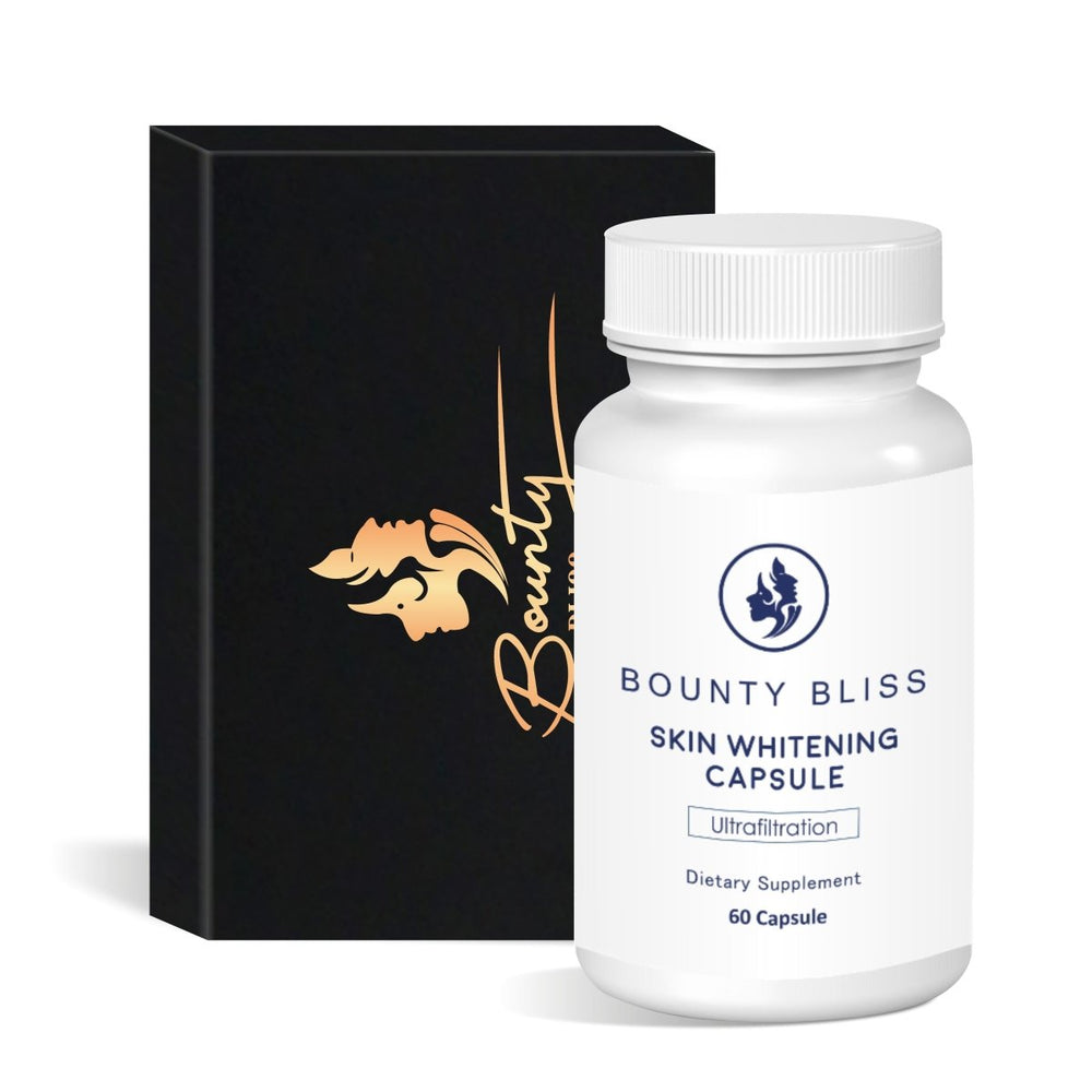 
                  
                    Bounty Bliss Ultrafiltration Skin Whitening 60 Capsules - Kreate- Skincare
                  
                