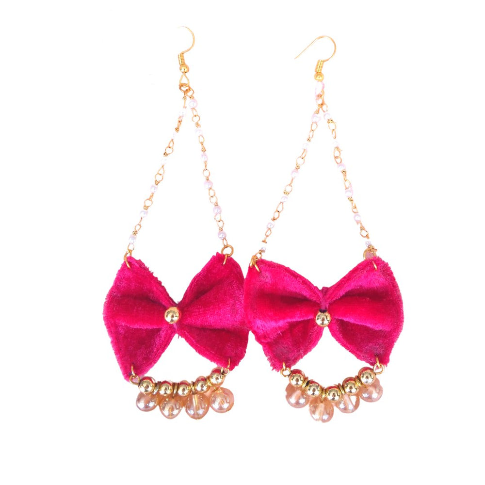 Bow Design Earrings - Kreate- Earrings