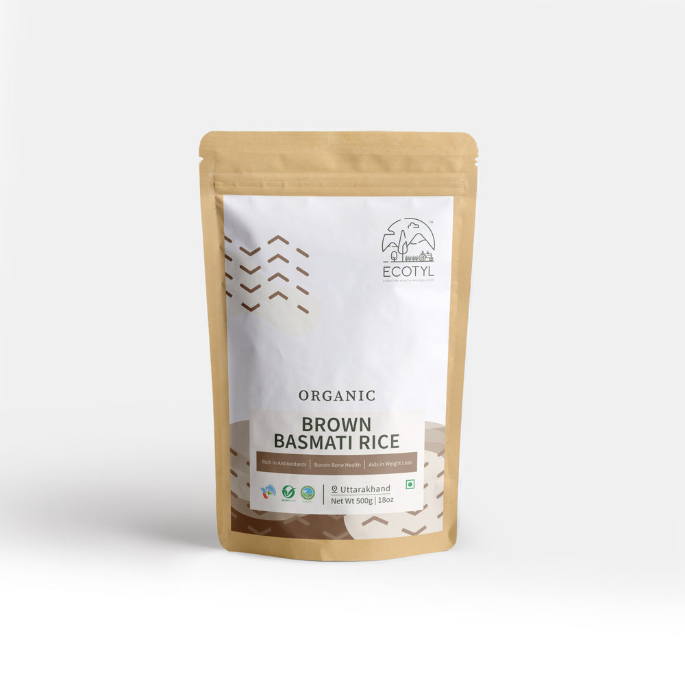 Ecotyl Organic Brown Basmati Rice (500g)