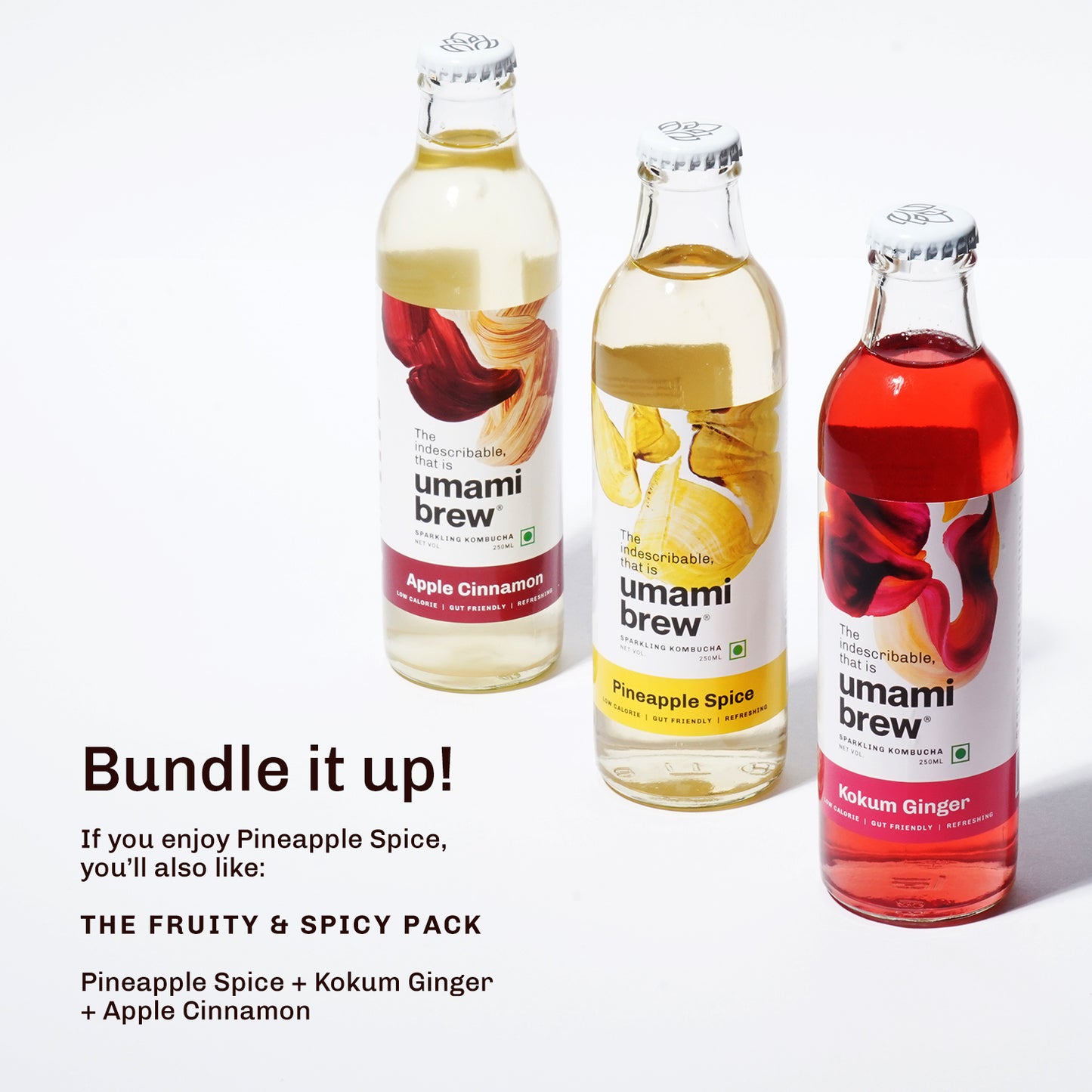 
                  
                    Umami Brew Sparkling Kombucha - Kokum Ginger Pack of 6 (6X250ml)
                  
                
