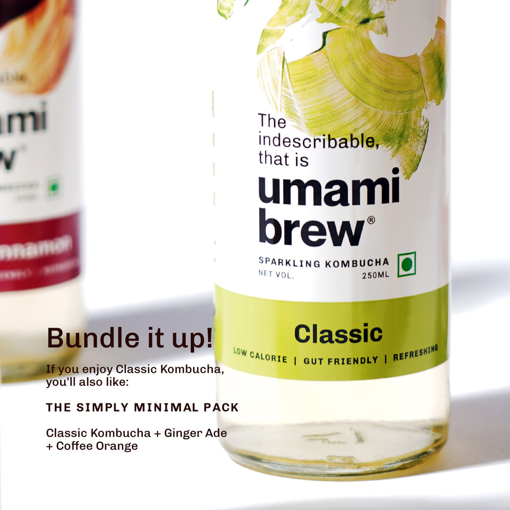 
                  
                    Umami Brew Sparkling Kombucha - Classic Pack of 6 (6X250ml)
                  
                
