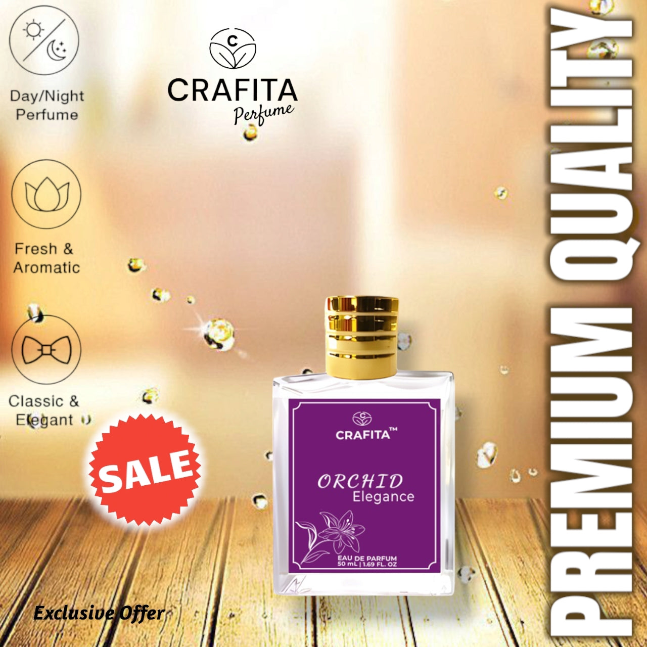 
                  
                    Jasmine Bloom Floral Fragrance | Elegant and Unisex with Long Lasting Perfume - 50 ml (For Men & Women)
                  
                