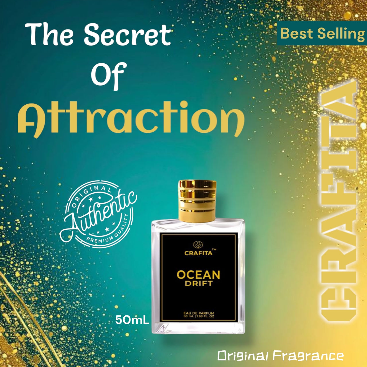 
                  
                    Ocean Drift Perfume | Fresh and Exhilarating Scent | Long-Lasting Fragrance 50 mL -Men & Women
                  
                