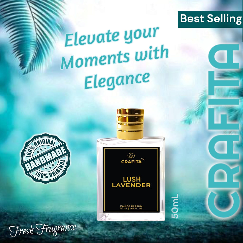 Lush Lavender Woman Eau De Parfum | Floral & Sweet | Classic & Modern | Long Lasting Fragrance Perfume | 50ml