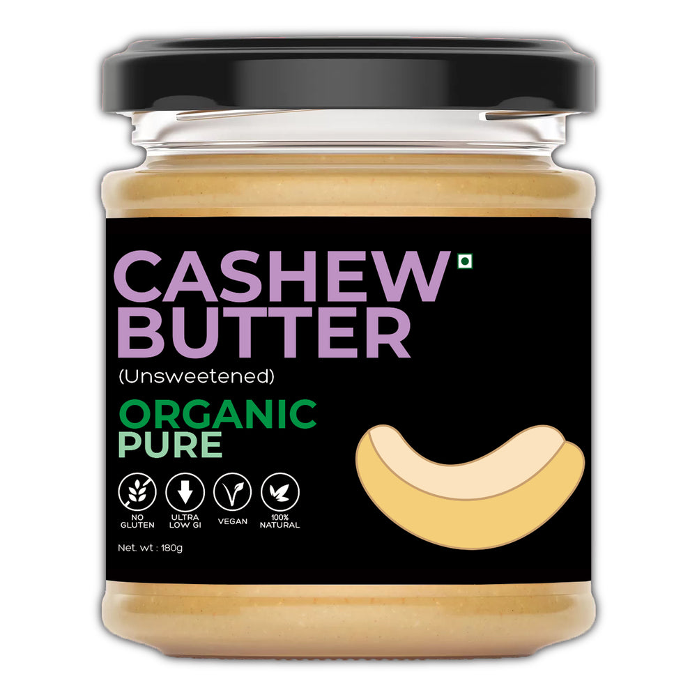 
                  
                    Organic Cashew Butter (Unsweetened) (180g)
                  
                