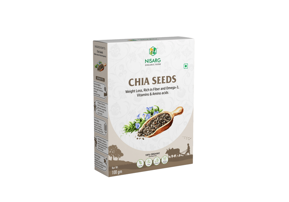 Nisarg Organic Farm Chia Seeds