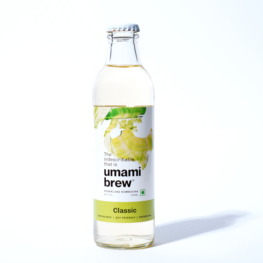 Umami Brew Sparkling Kombucha - Classic Pack of 6 (6X250ml)