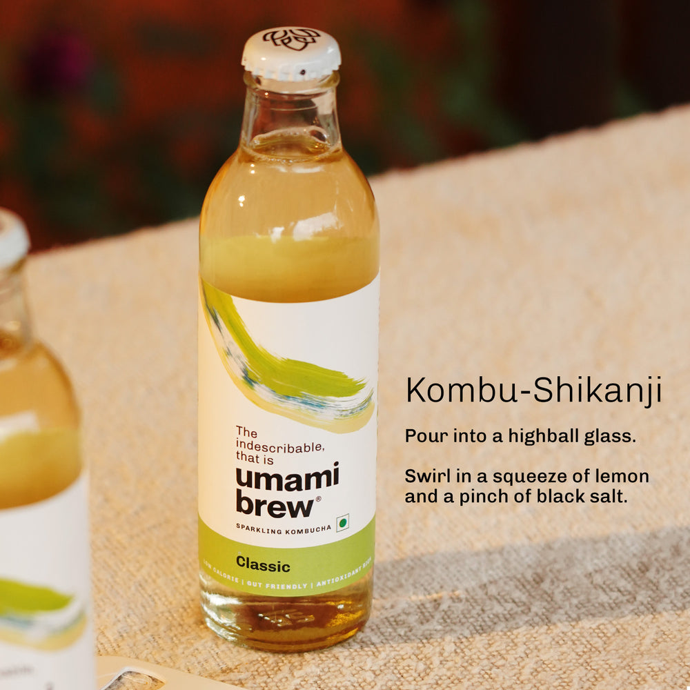 
                  
                    Umami Brew Sparkling Kombucha - Classic Pack of 6 (6X250ml)
                  
                