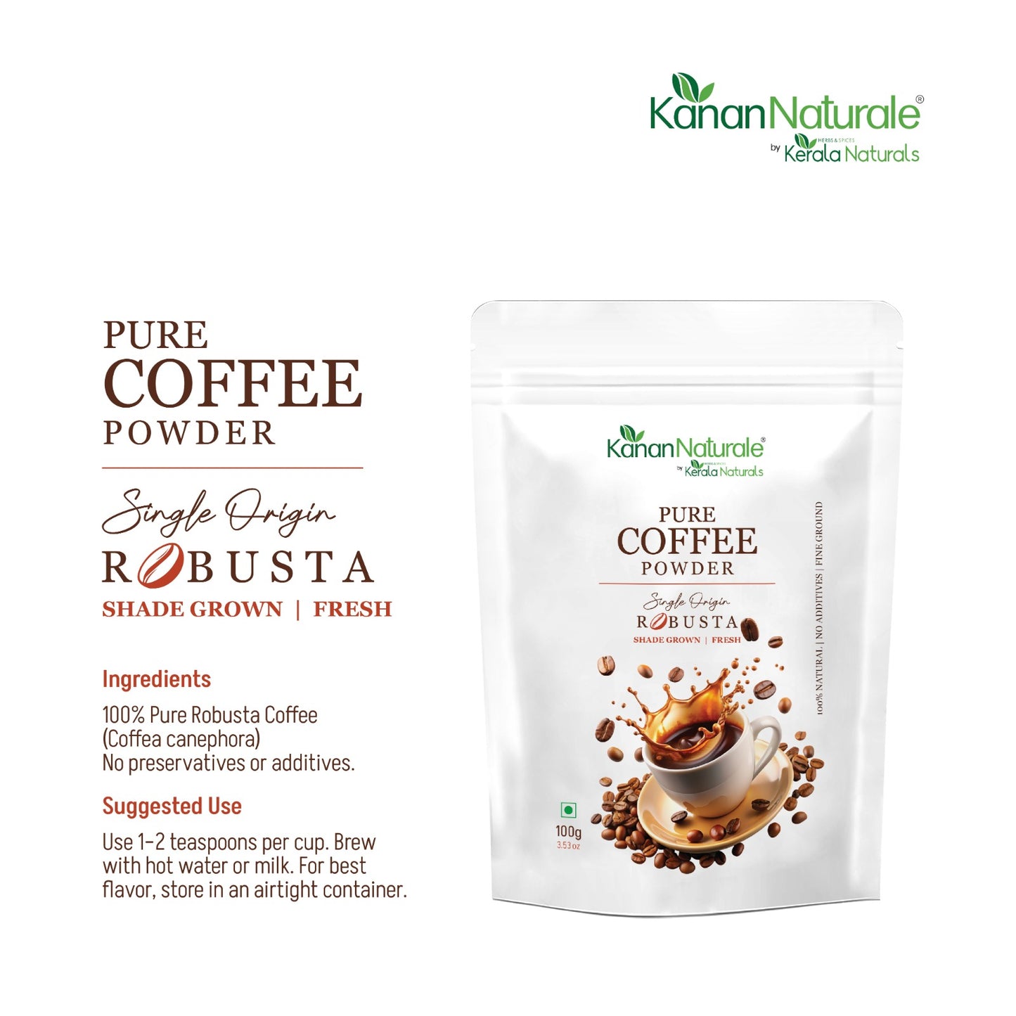 
                  
                    Pure Coffee Powder - 500 gm
                  
                