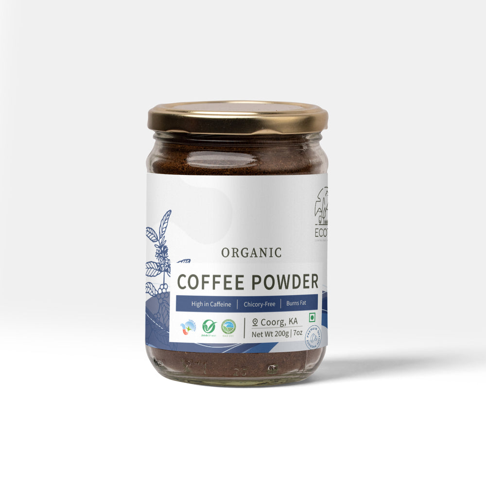 Ecotyl Organic Black Coffee Powder (jar) (200g)