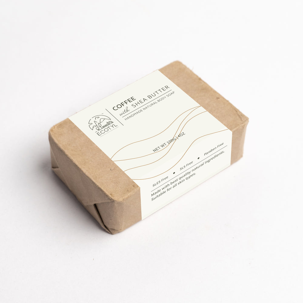 Ecotyl Handmade Body Soap (Shea Butter - Coffee) (100g)