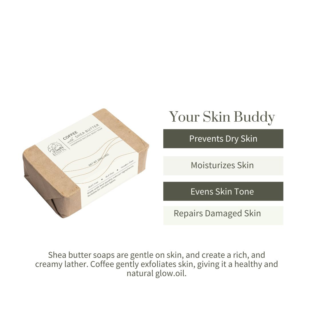 
                  
                    Ecotyl Handmade Body Soap (Shea Butter - Coffee) (100g)
                  
                
