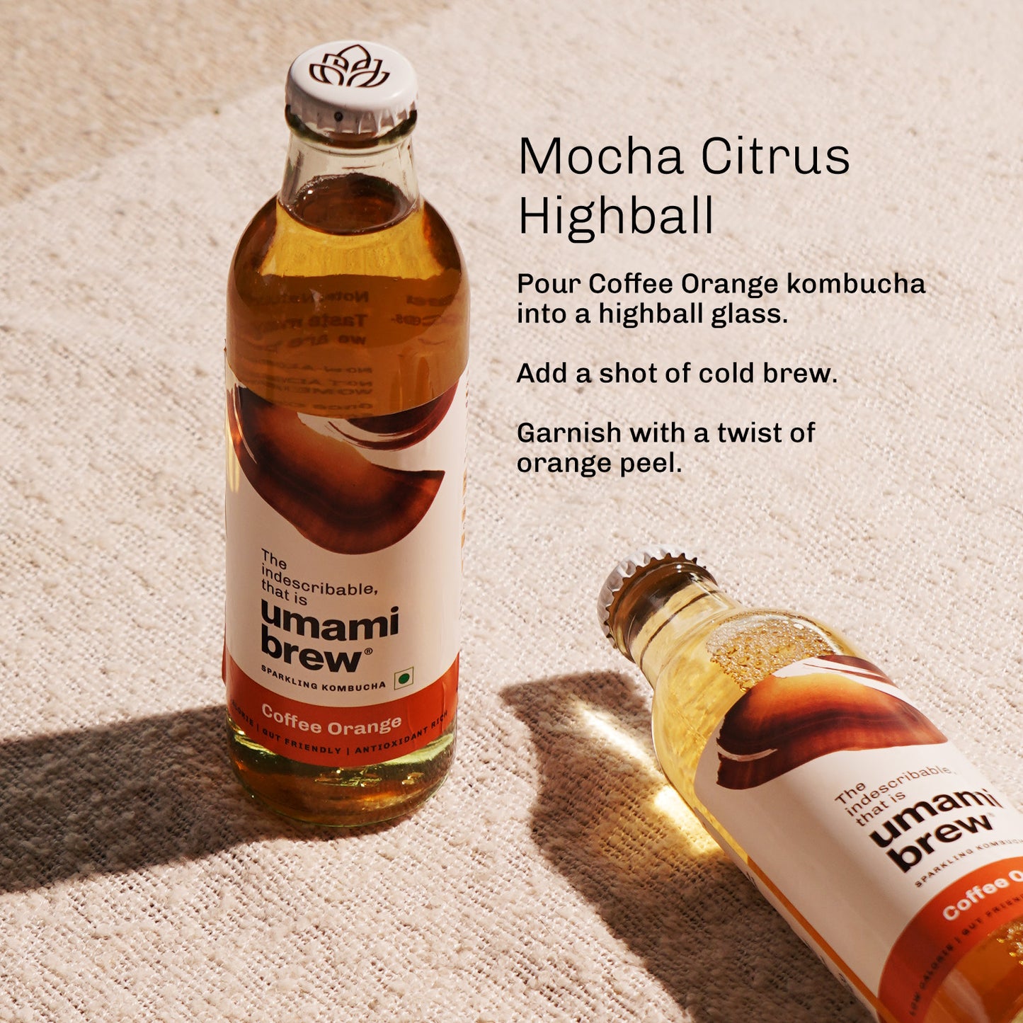 
                  
                    Umami Brew Sparkling Kombucha - Coffee Orange Pack of 6 (6X250ml)
                  
                