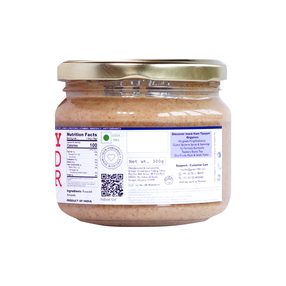 
                  
                    Tassyam Natural Almond Butter (300g)
                  
                