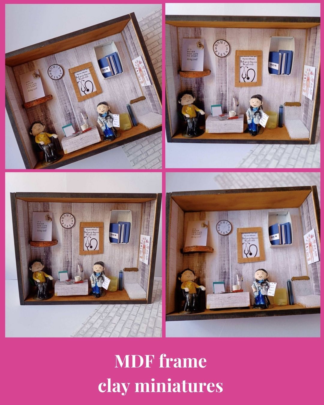 
                  
                    Rainvas Customized Doctor's Clinic Miniature Shadow Box Frame
                  
                