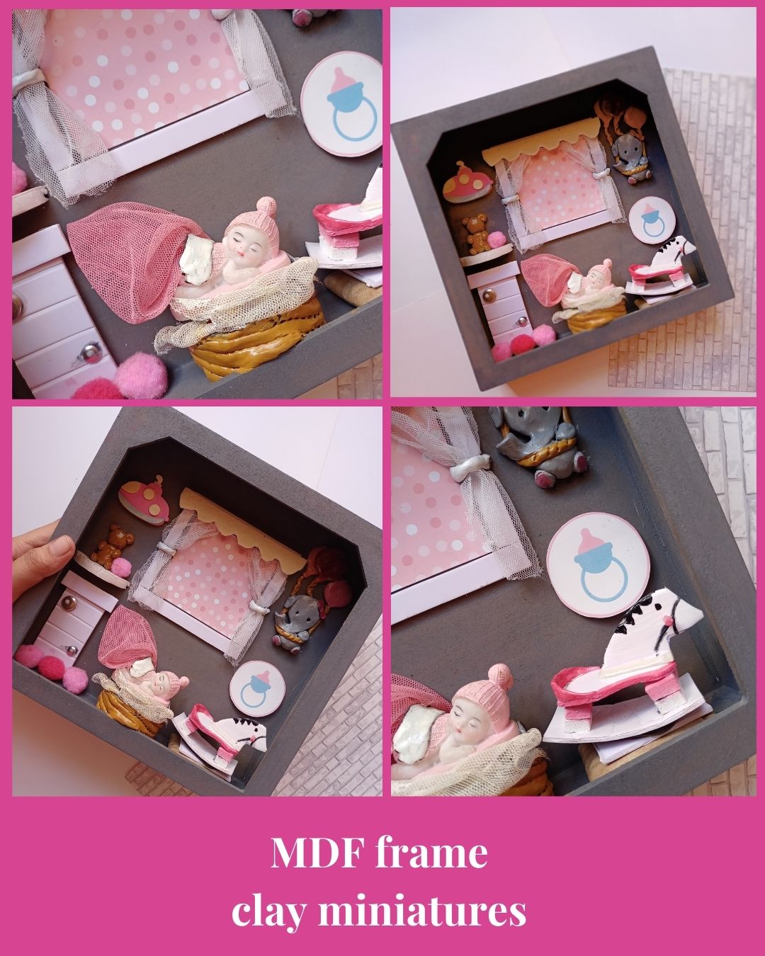 
                  
                    Custom Miniature Baby Frame for Baby Girls and Boys
                  
                