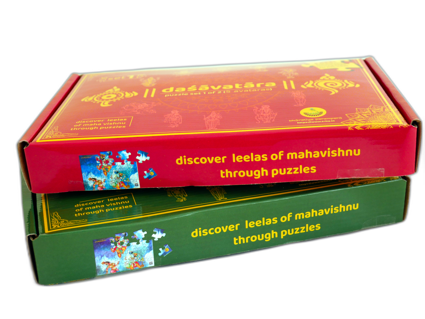 
                  
                    Roll the dice Dashavatara Jigsaw Puzzle Set 1 & 2 | 240-Piece Puzzle of The 10 Avatars of Maha Vishnu | Educational & Cultural Puzzle for Kids & Adults | Learn Indian Mythology Through Puzzles
                  
                
