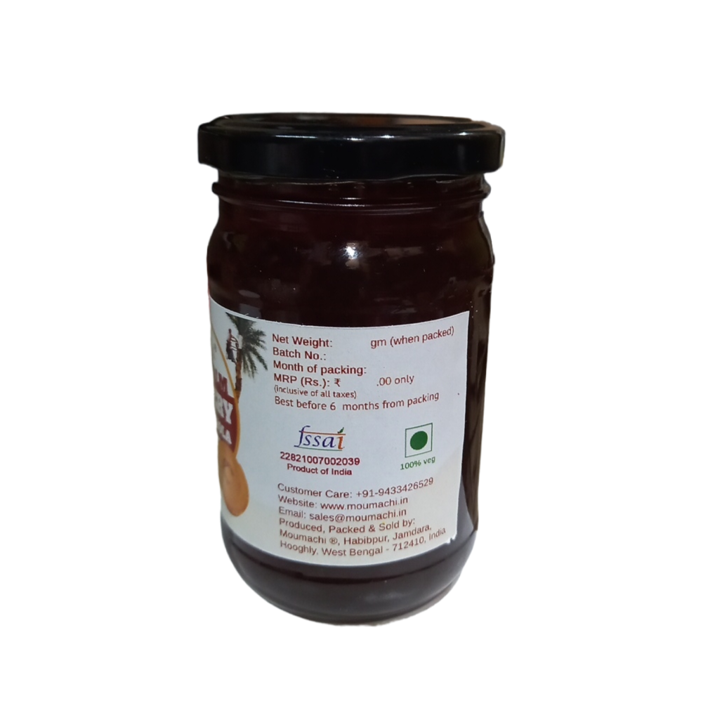 
                  
                    Moumachi Date Palm Jaggery pure Organic Nolen Gur Liquid Khejur Gur 350g (Pet jar)
                  
                