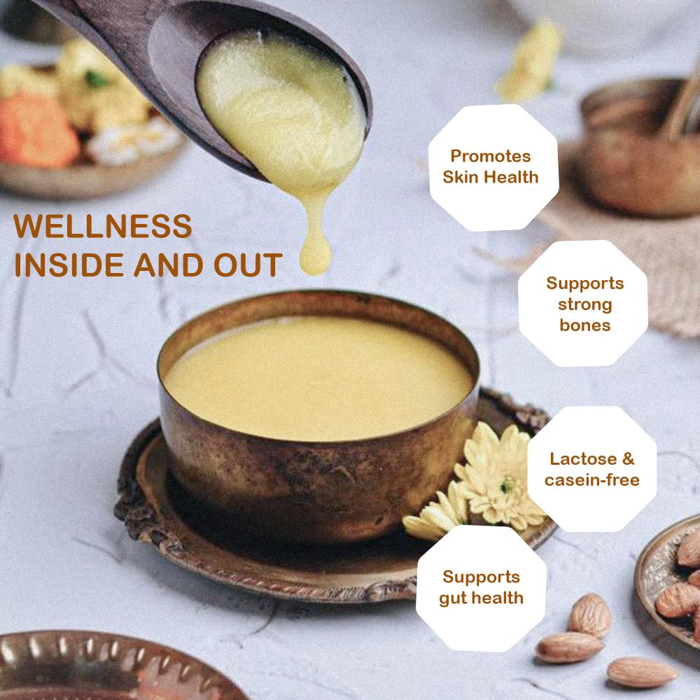 
                  
                    Organic Desi Cow Ghee | 100% Cow Ghee | Healthy & Organic Food | Pure | 250g
                  
                