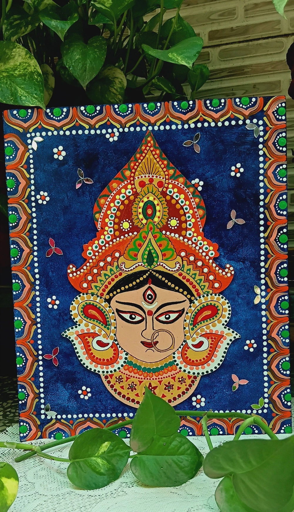 Durga Mandala Wall Hanging