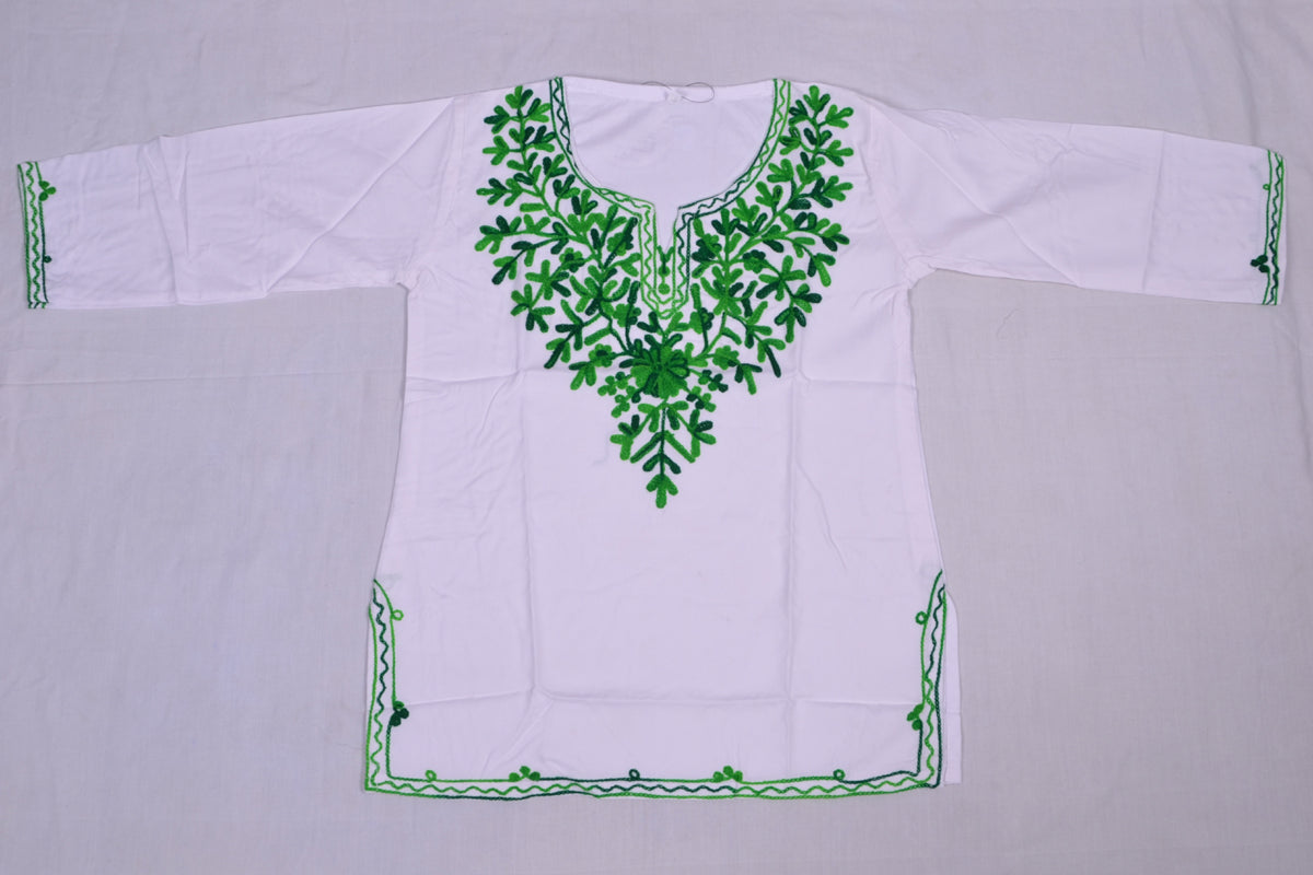 
                  
                    women embroidered straight kurta
                  
                