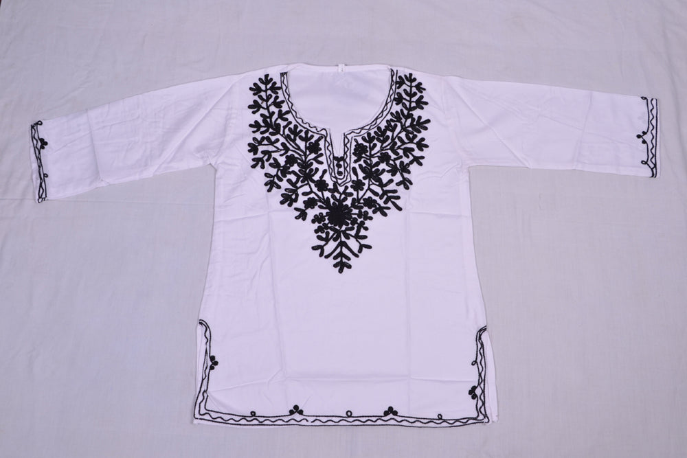 
                  
                    women embroidered straight kurta
                  
                