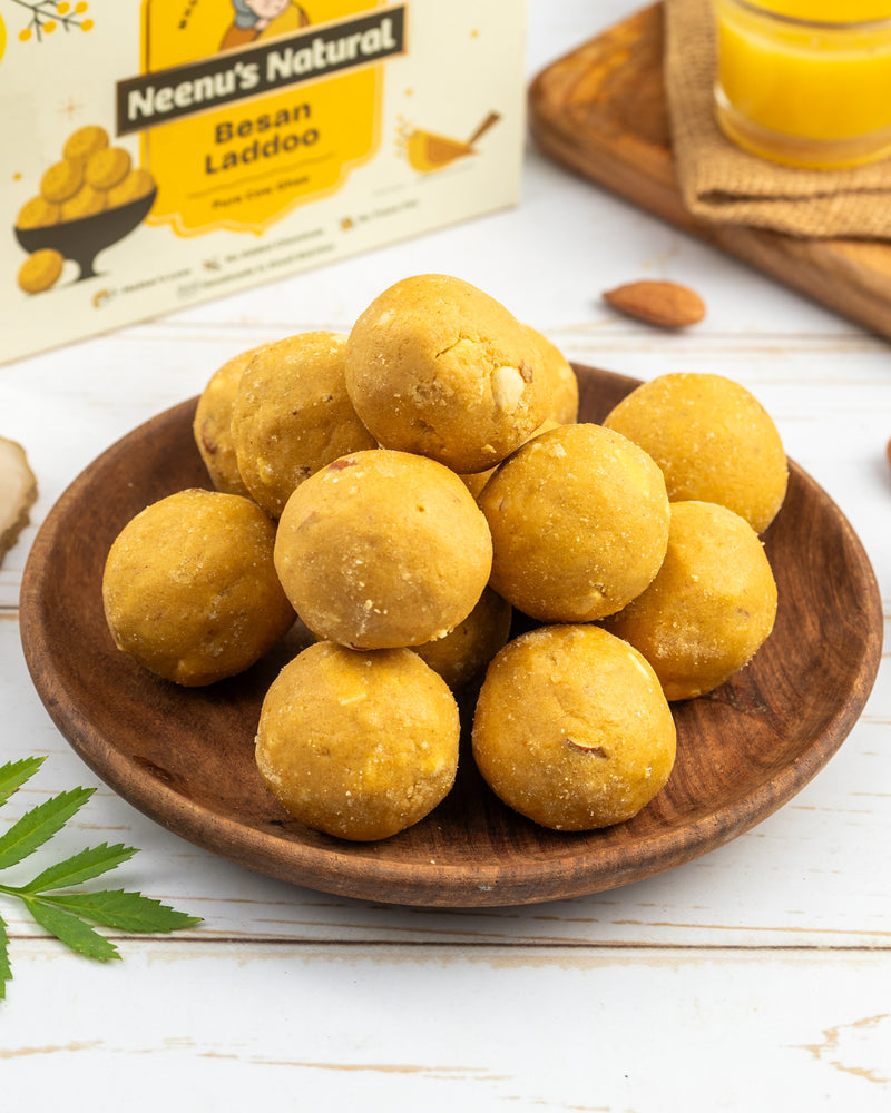 
                  
                    Besan laddoo
                  
                