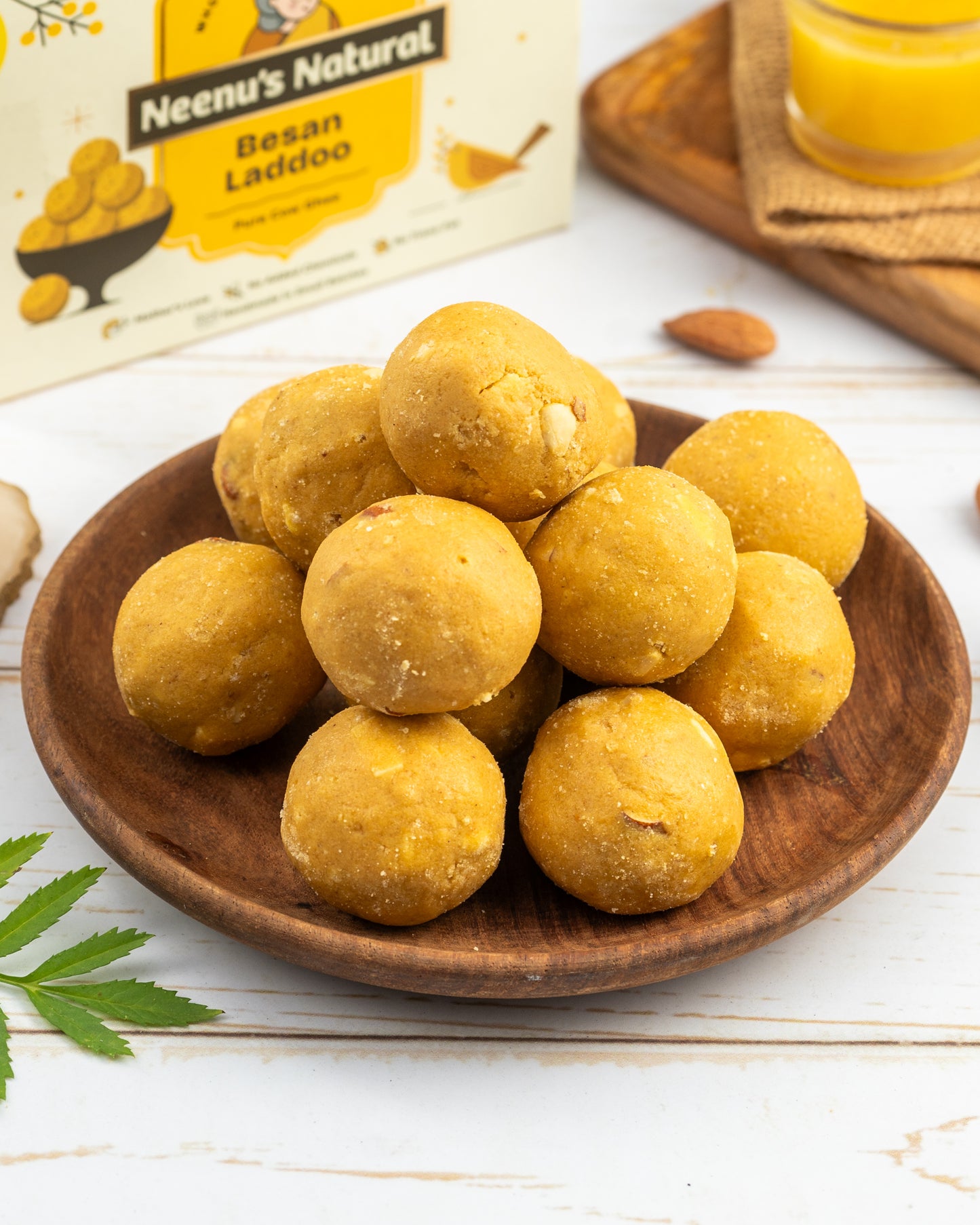 
                  
                    Besan laddoo
                  
                