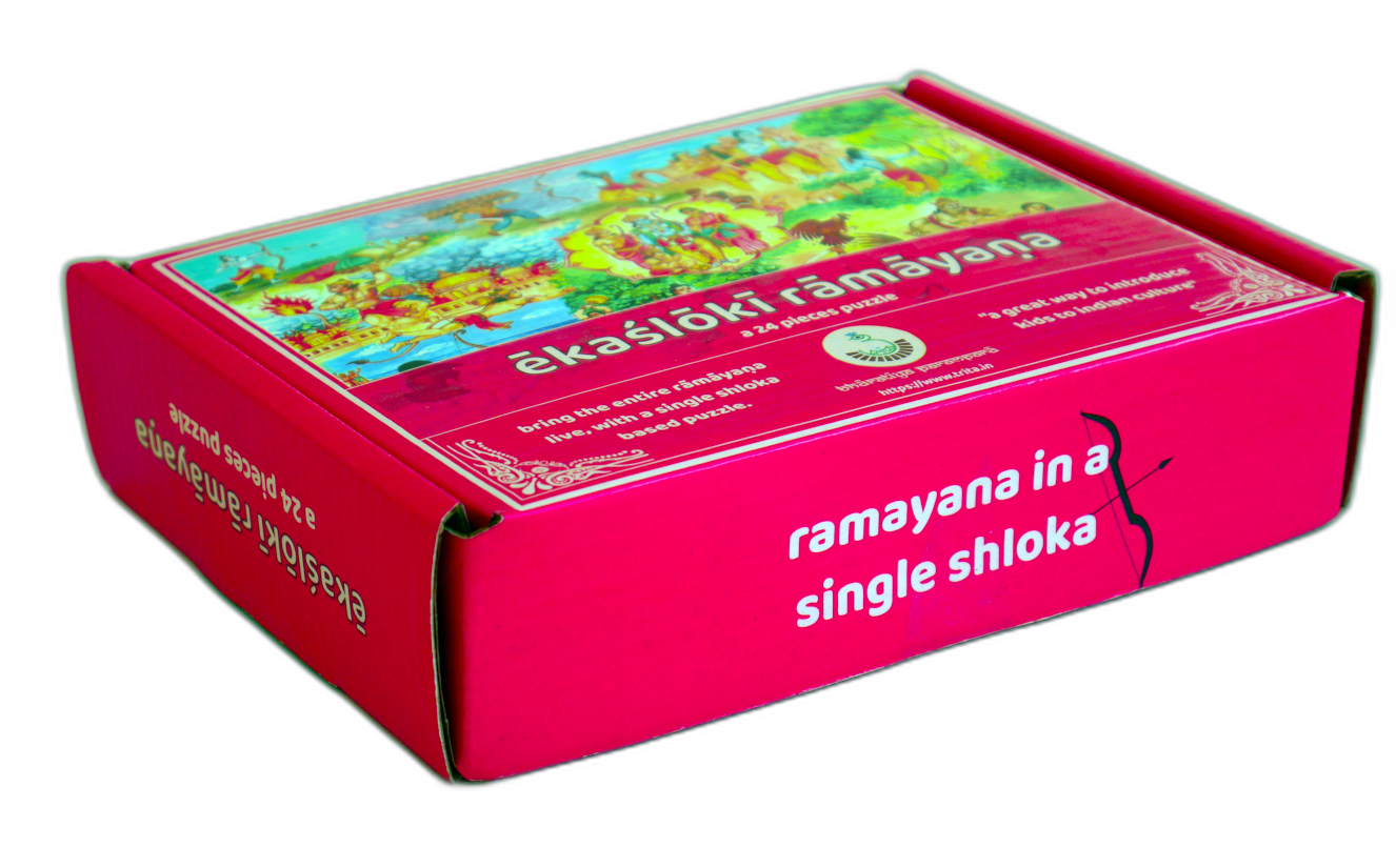 
                  
                    Roll the dice Ekashloki Ramayana Jigsaw Puzzle | 24-Piece Single Shloka Ramayan for Kids & Adults | Educational Toy with Indian Cultural Heritage Gift Set
                  
                