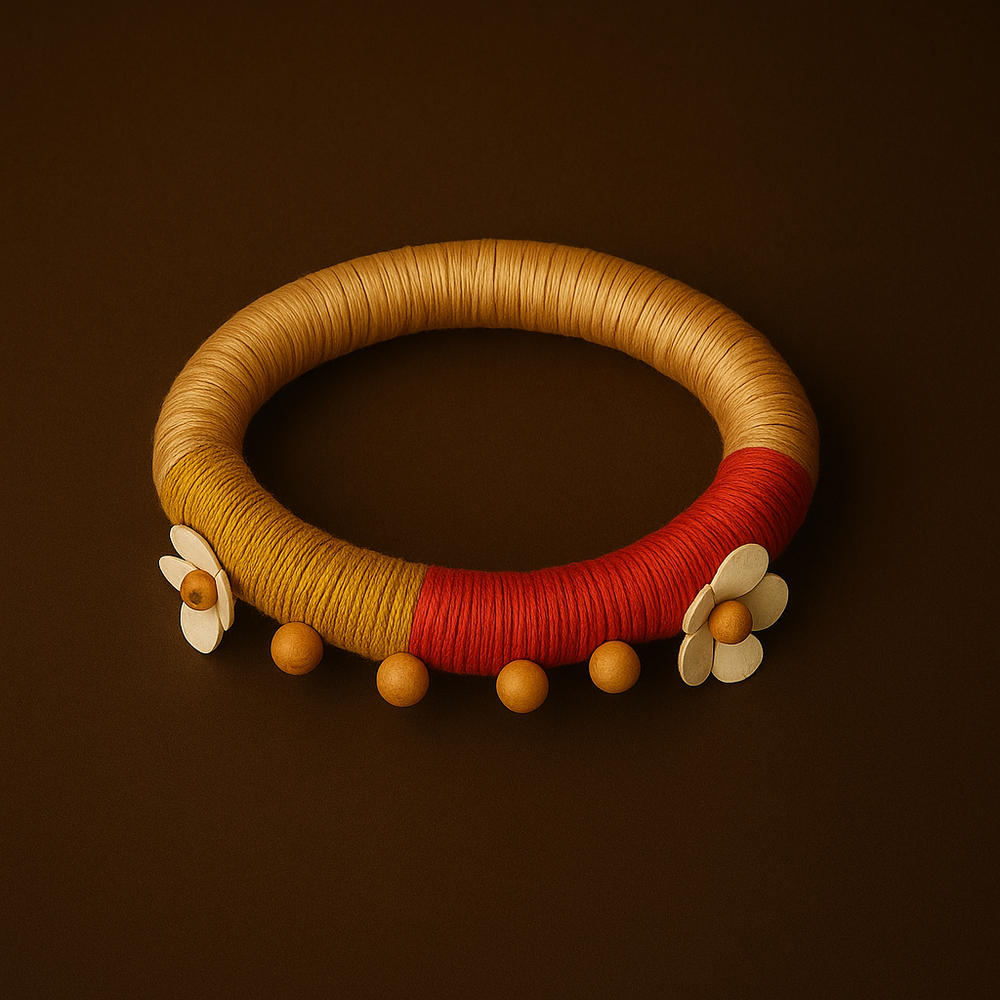 Handmade Banana Fibre Bangles – Eco-friendly & Lightweight