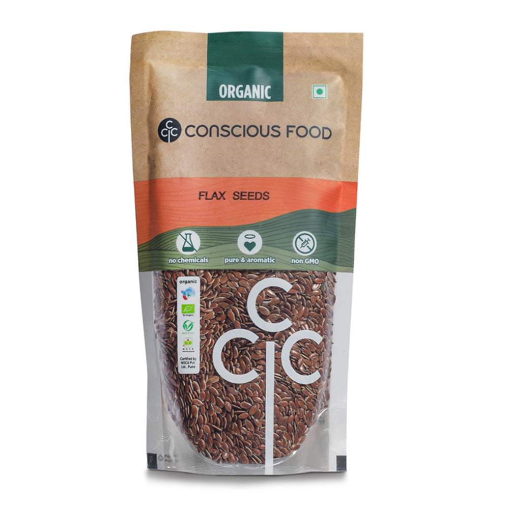 
                  
                    Conscious Food Flax Seeds (200g)
                  
                