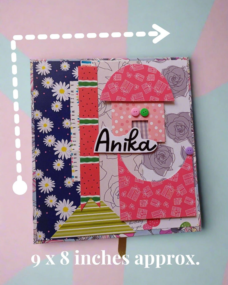 
                  
                    Baby Girl Floral Colorful Keepsake Photo Album Scrapbook
                  
                