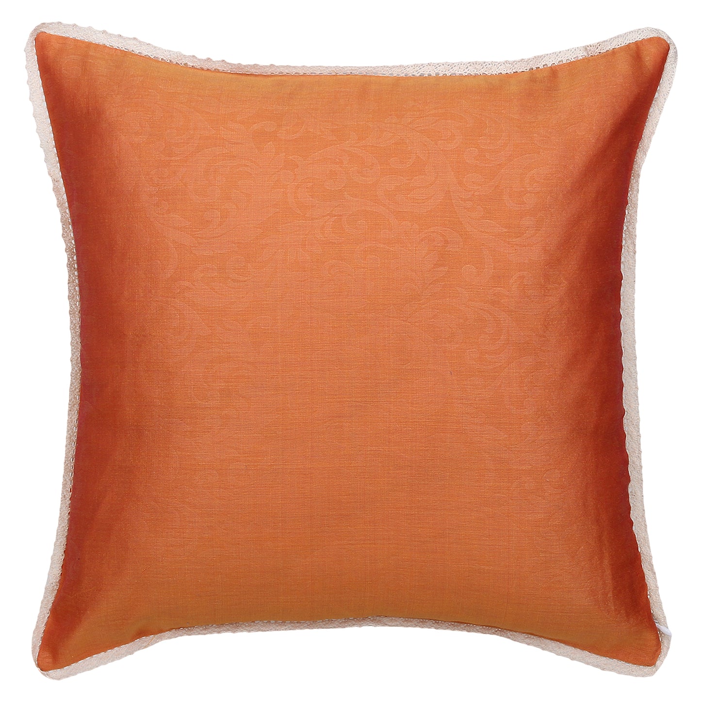 
                  
                    Ivory orange Block Printed Reversible Cushion Cover (Set of 2pcs)
                  
                