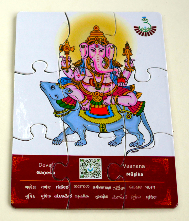 
                  
                    Devata Vahanas – Hindu Gods and Goddesses on Their Divine Mounts | Set of 10 Indian Mythology Jigsaw Puzzles | Spiritual and Cultural Puzzle Set for Kids and Families
                  
                