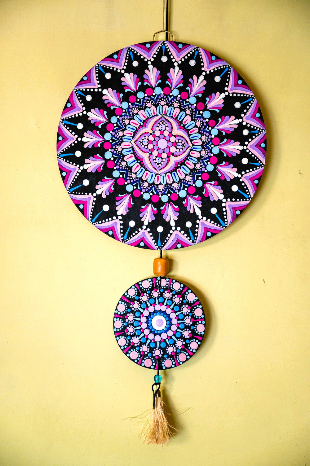 Garden Paradise Mandala Wall Hanging Combo